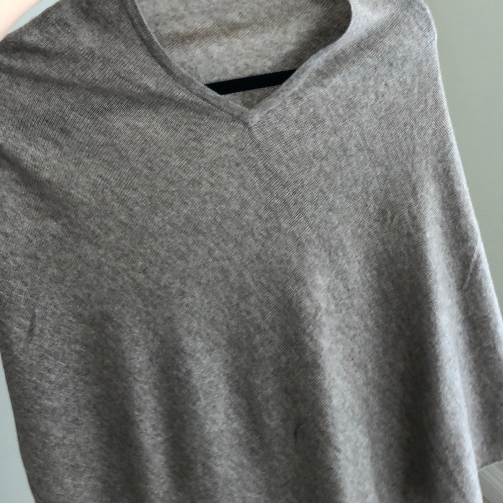 Cashmere poncho